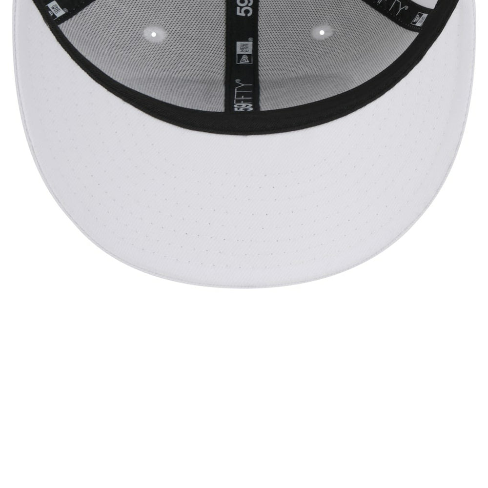 San Francisco 49ers New Era Omaha Low Profile 59FIFTY Fitted Hat - White Hats