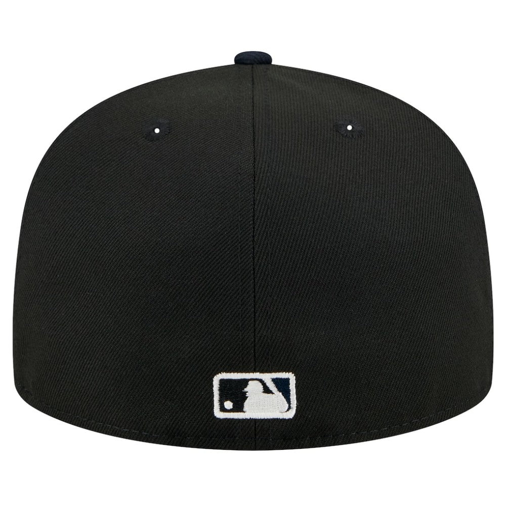 New York Yankees New Era Shadow Stitch 59FIFTY Fitted Hat - Black Hats