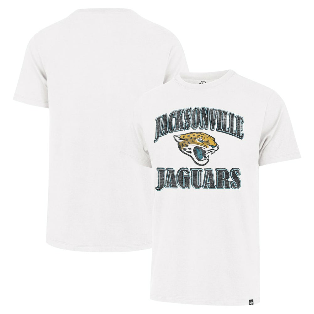 Jacksonville Jaguars '47 Overrun Franklin T-Shirt - White T-shirts