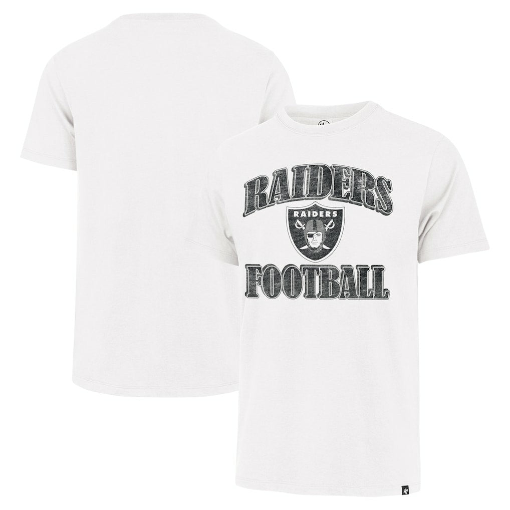 Las Vegas Raiders '47 Overrun Franklin T-Shirt - White T-shirts