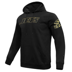 New York Jets Pro Standard Classic Chenille Pullover Hoodie - Black Hoodies