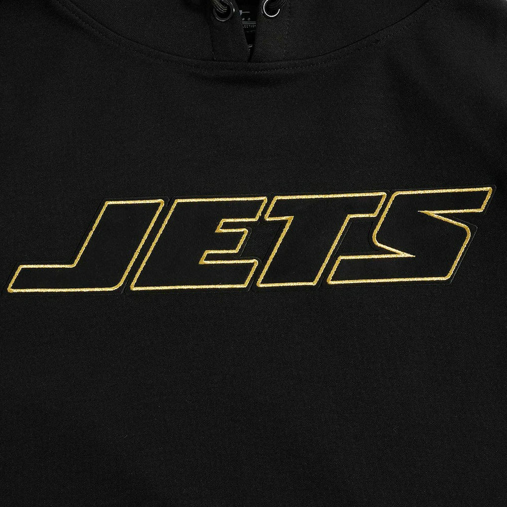 New York Jets Pro Standard Classic Chenille Pullover Hoodie - Black Hoodies