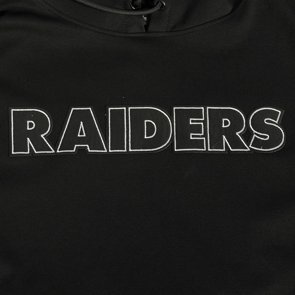 Las Vegas Raiders Pro Standard Classic Chenille Pullover Hoodie - Black Hoodies