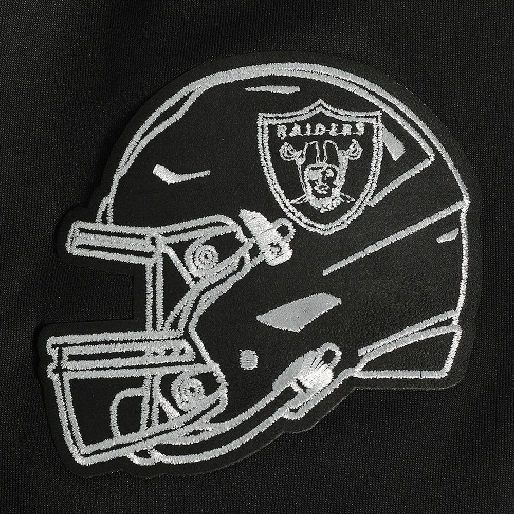 Las Vegas Raiders Pro Standard Classic Chenille Pullover Hoodie - Black Hoodies