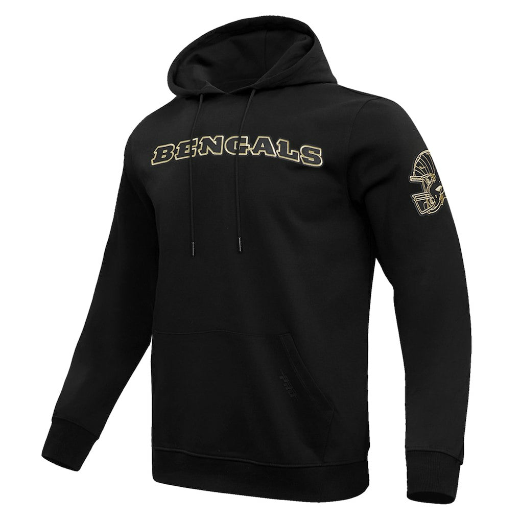 Cincinnati Bengals Pro Standard Classic Chenille Pullover Hoodie - Black Hoodies