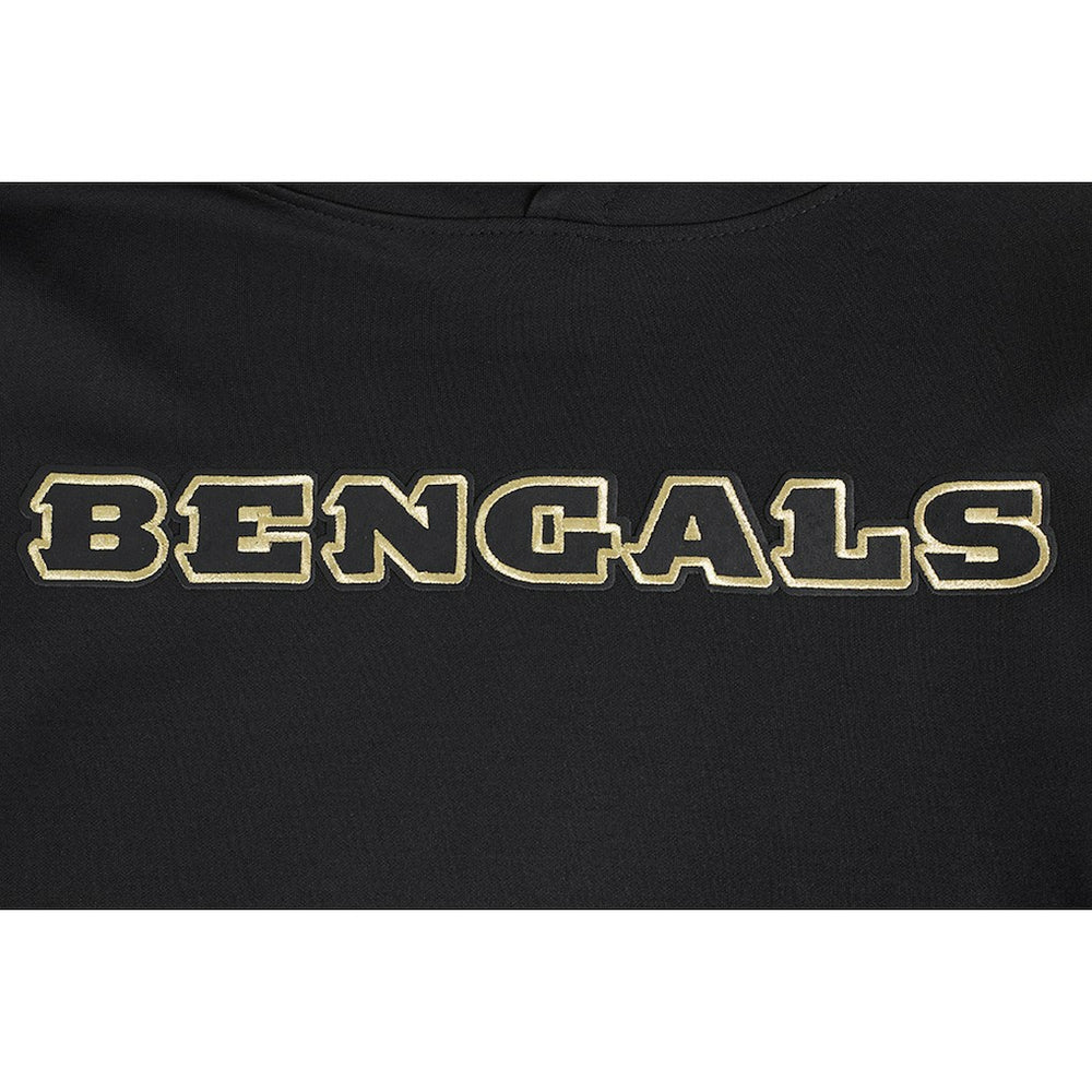 Cincinnati Bengals Pro Standard Classic Chenille Pullover Hoodie - Black Hoodies
