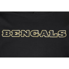 Cincinnati Bengals Pro Standard Classic Chenille Pullover Hoodie - Black Hoodies