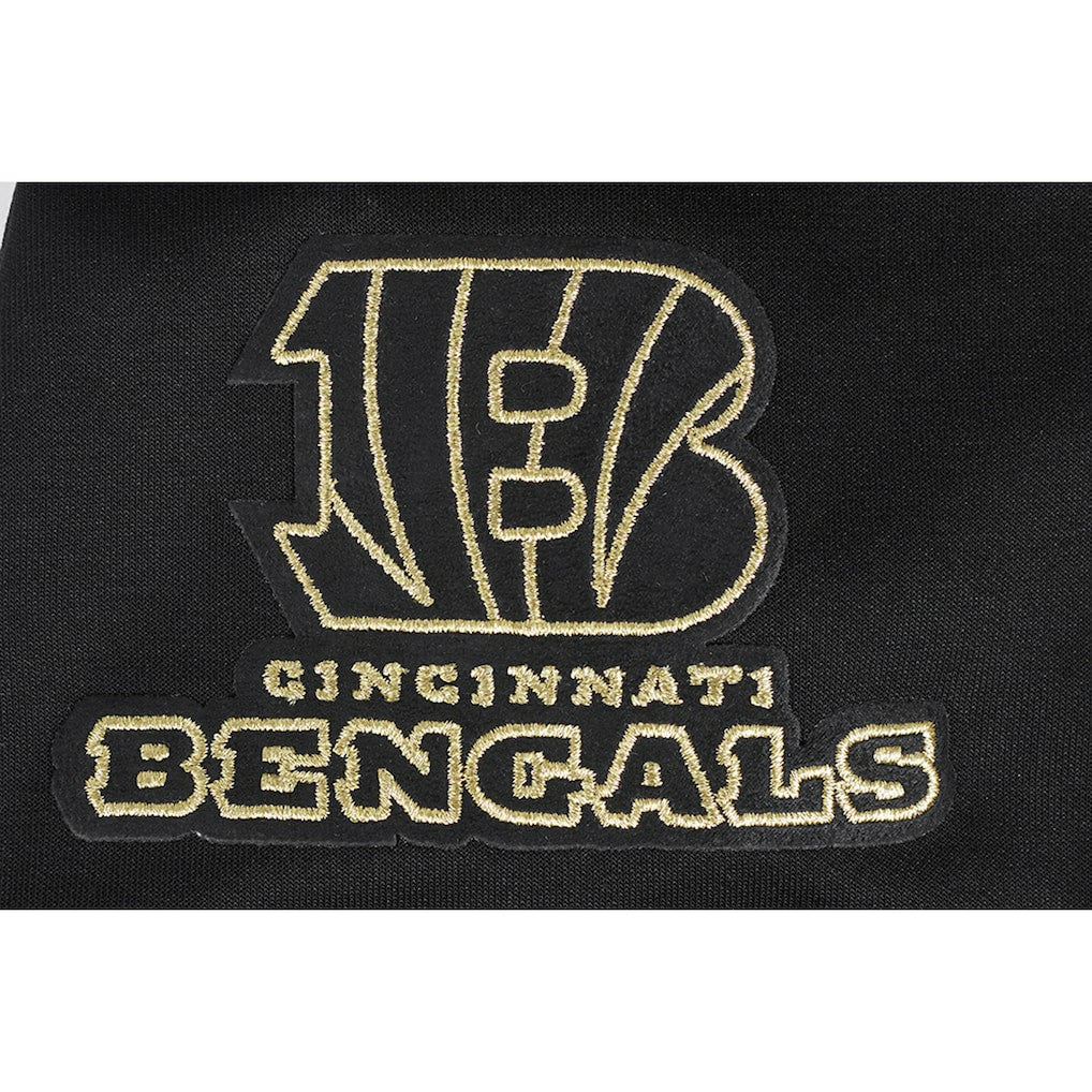 Cincinnati Bengals Pro Standard Classic Chenille Pullover Hoodie - Black Hoodies