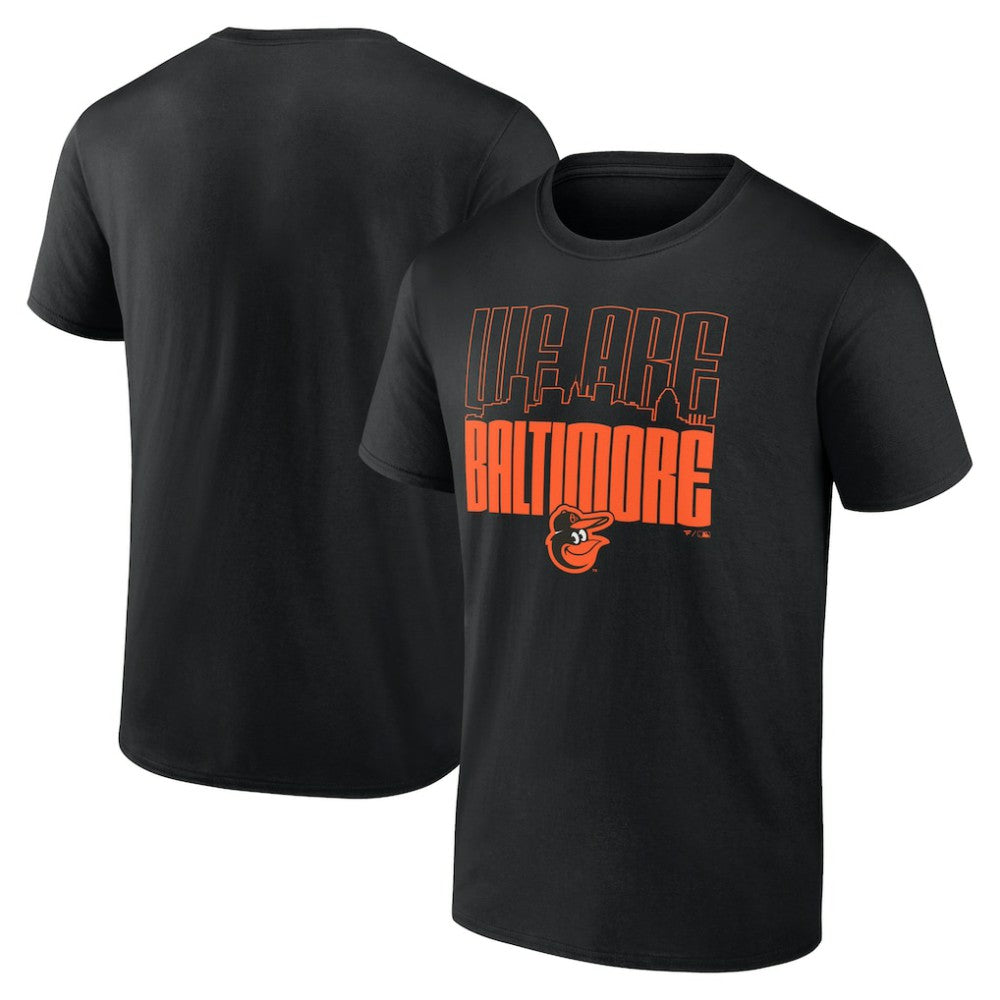 Baltimore Orioles We Are Baltimore T-Shirt - Black T-shirts