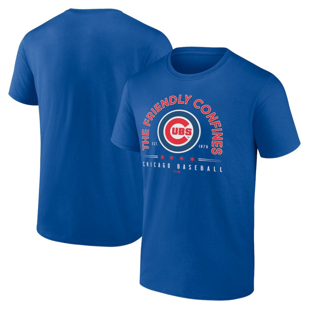 Chicago Cubs Friendly Confines T-Shirt - Royal T-shirts