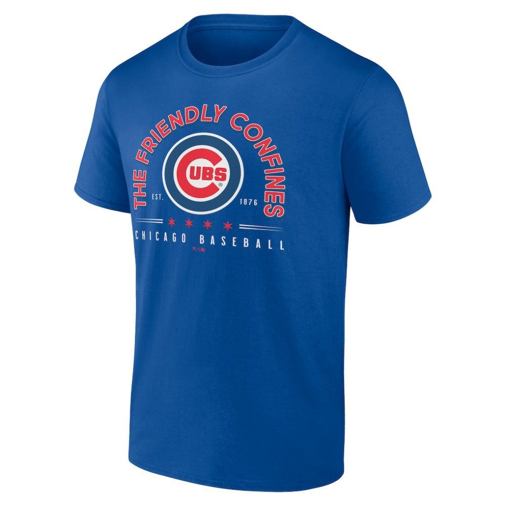 Chicago Cubs Friendly Confines T-Shirt - Royal T-shirts