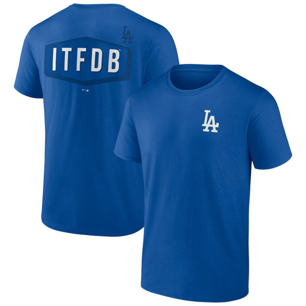 Los Angeles Dodgers ITFDB T-Shirt - Royal T-shirts