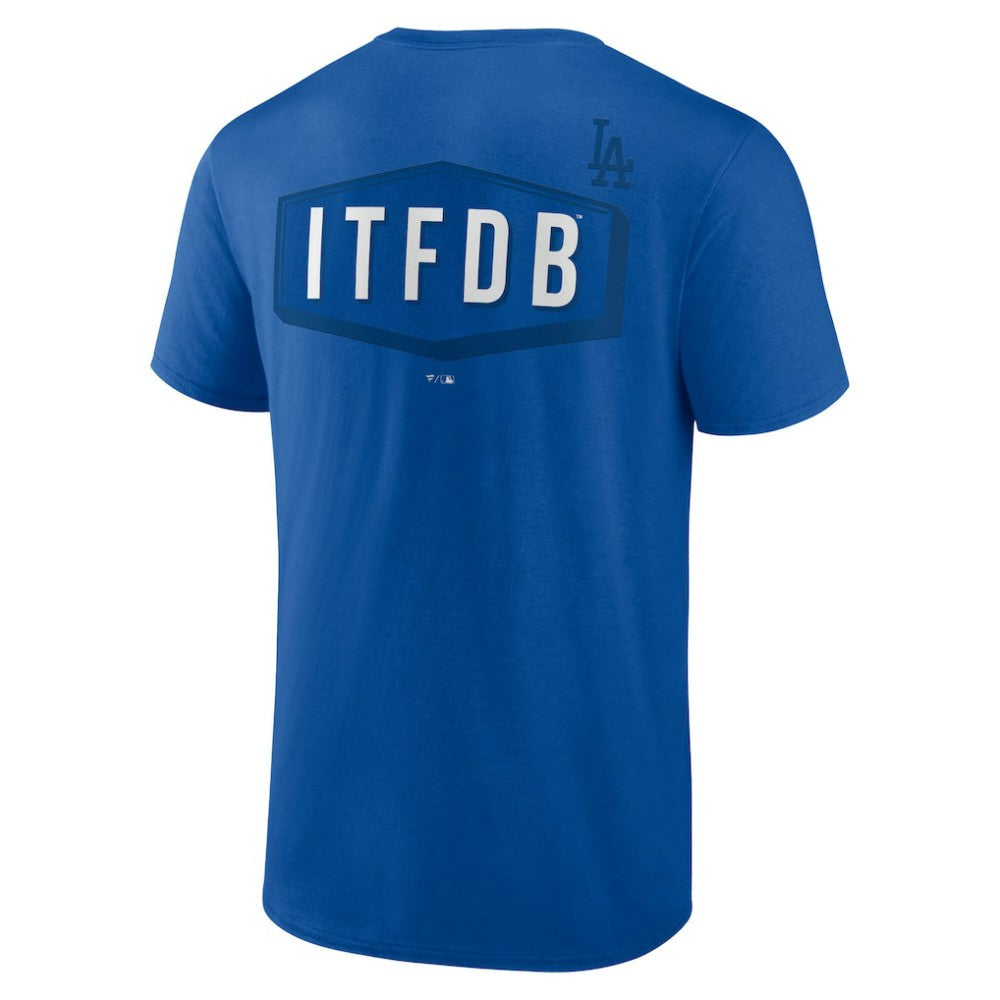 Los Angeles Dodgers ITFDB T-Shirt - Royal T-shirts