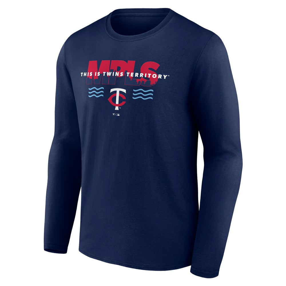 Minnesota Twins Territory Long Sleeve T-Shirt - Navy T-shirts
