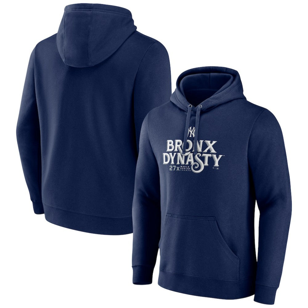 New York Yankees Bronx Dynasty Pullover Hoodie - Navy Hoodies