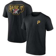 Pittsburgh Pirates Raise It T-Shirt - Black T-shirts
