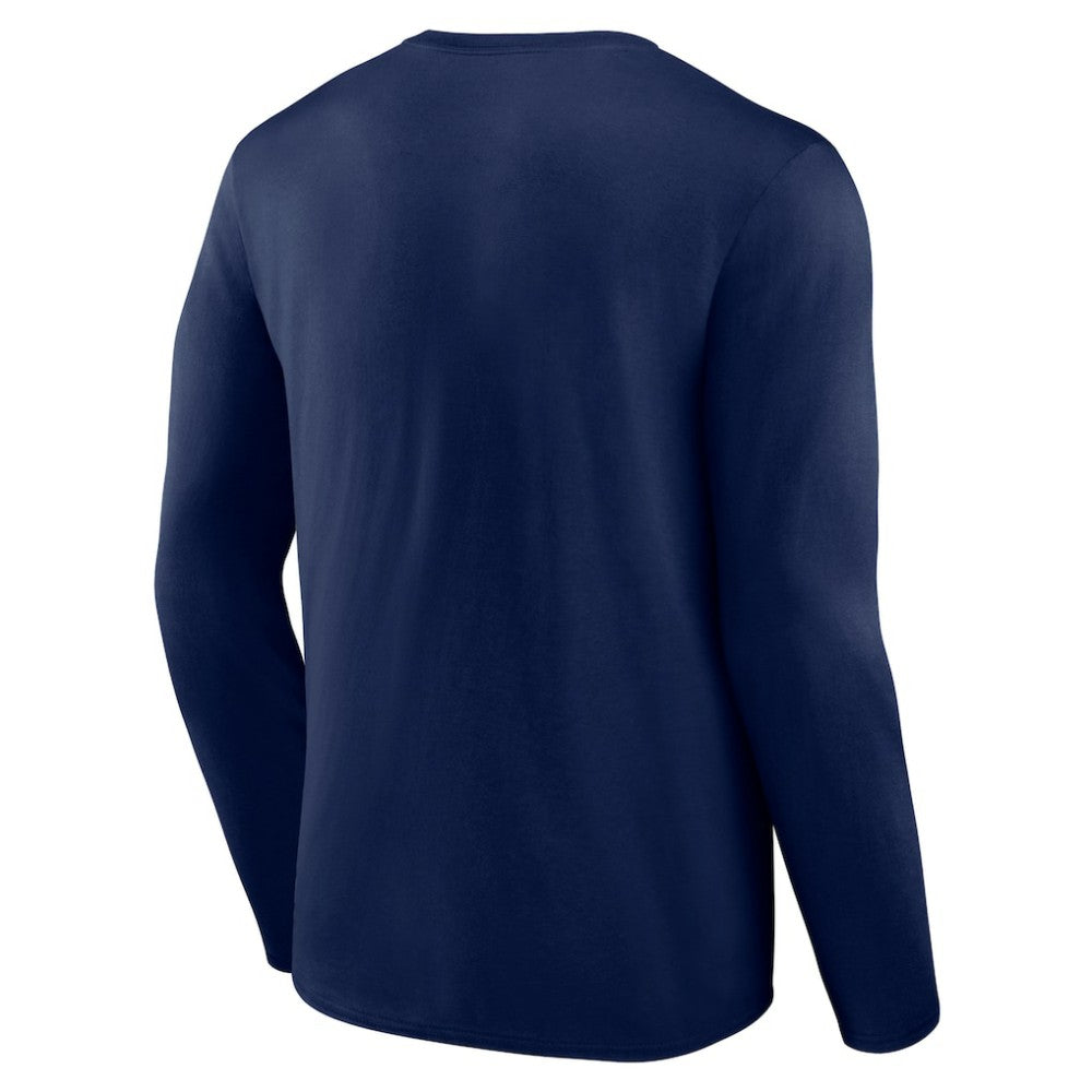 Seattle Mariners Mountains Long Sleeve T-Shirt - Navy T-shirts