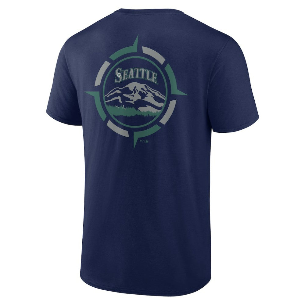 Seattle Mariners Compass T-Shirt - Navy T-shirts