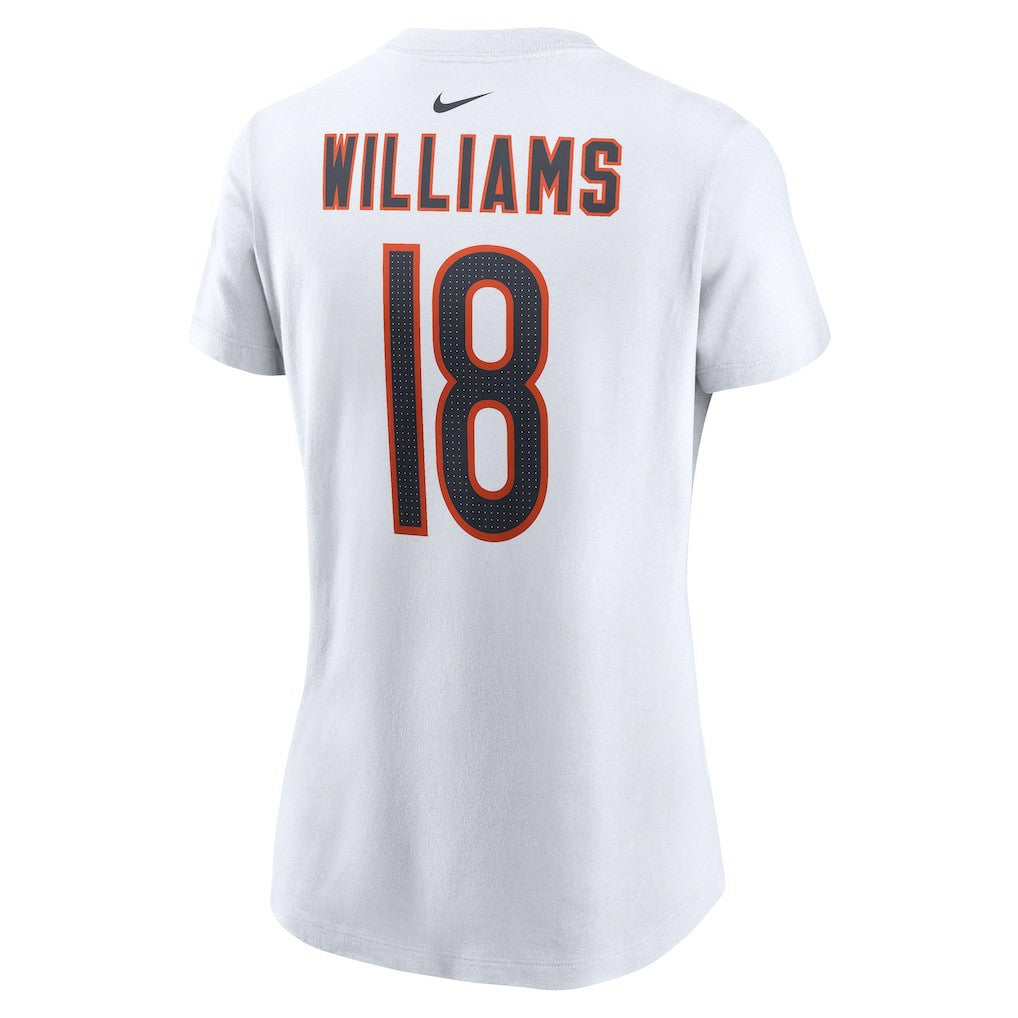 Caleb Williams Chicago Bears Women's Name & Number T-Shirt - White T-shirts