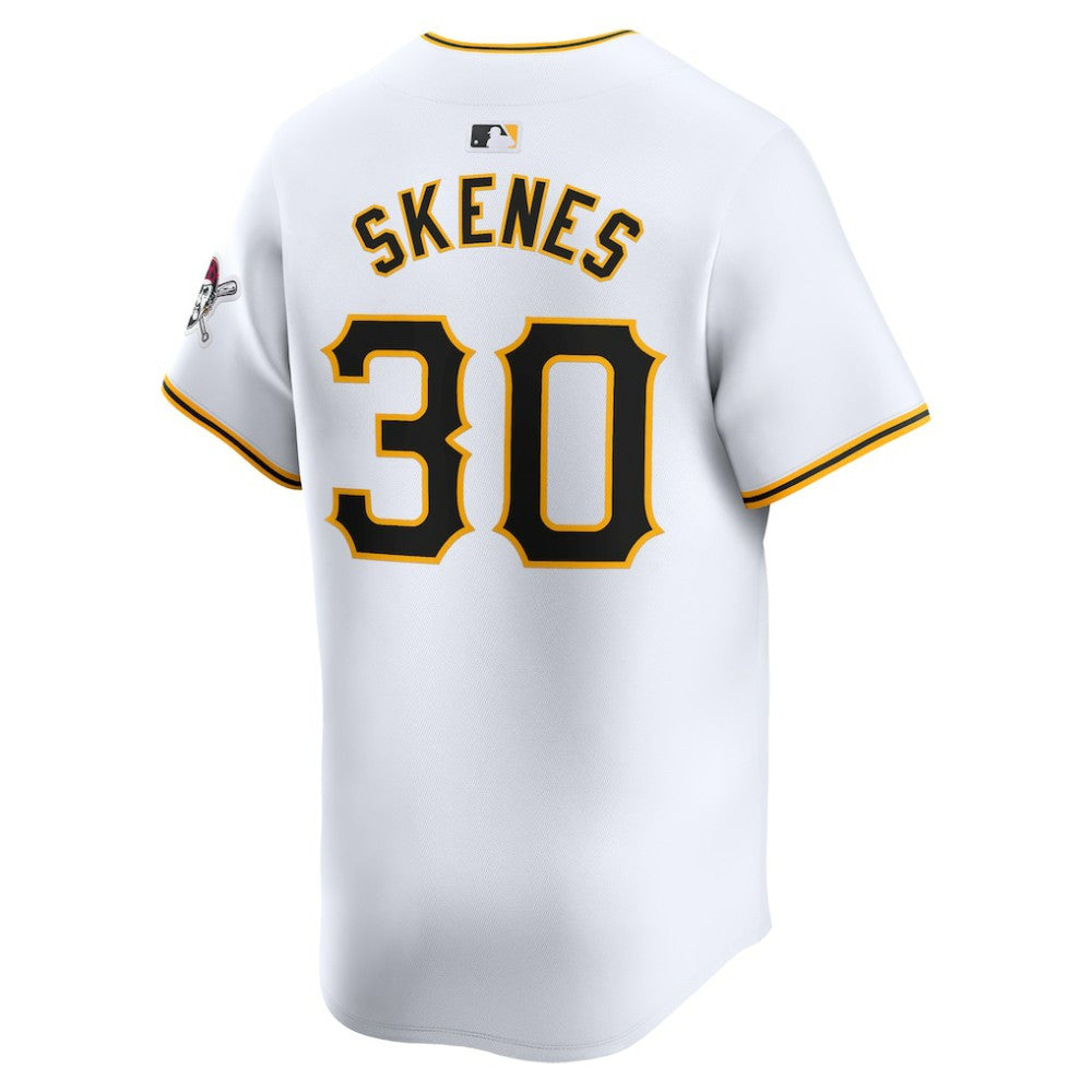 Paul Skenes Pittsburgh Pirates Nike Home Limited Player Jersey - White Jerseys