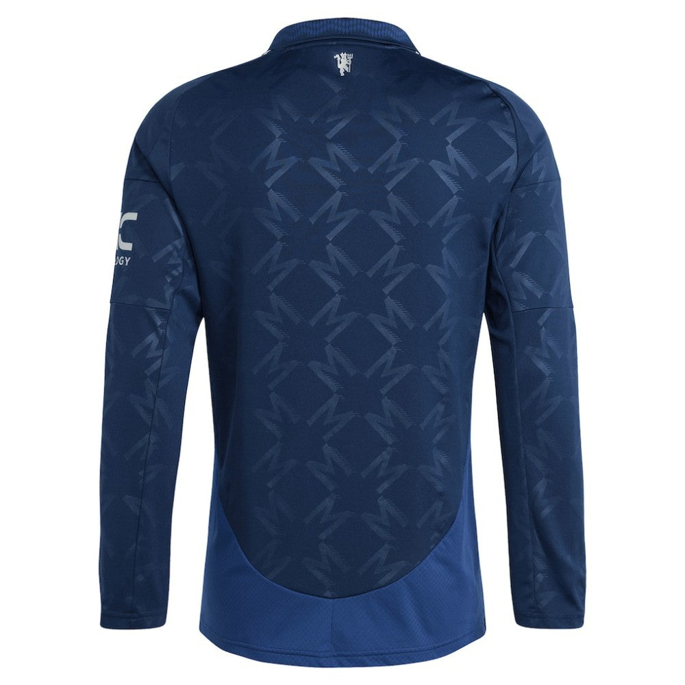Manchester United 2024/25 Away Replica Long Sleeve Jersey Navy - Adidas online