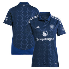 Manchester United Women's 2024/25 Away Replica Jersey Navy - Adidas for sale
