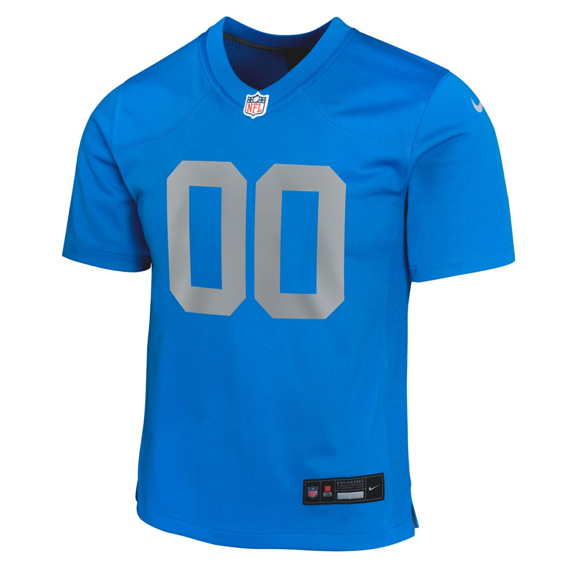 Detroit Lions Youth Alternate Custom Game Jersey - Blue Jerseys
