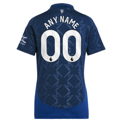Manchester United Women's 2024/25 Away Replica Custom Jersey Navy - Adidas sale