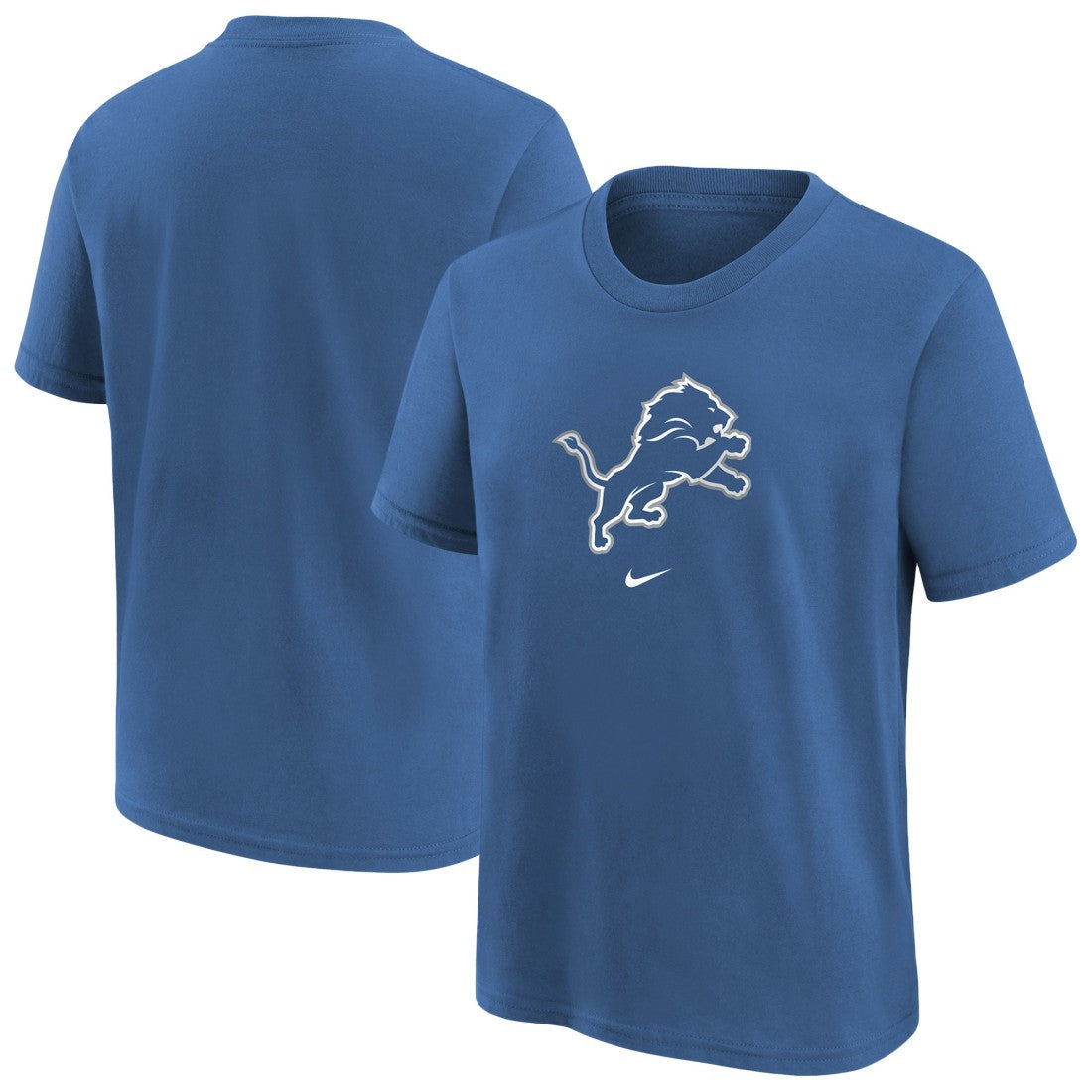 Detroit Lions Preschool Team Logo T-Shirt - Blue T-shirts