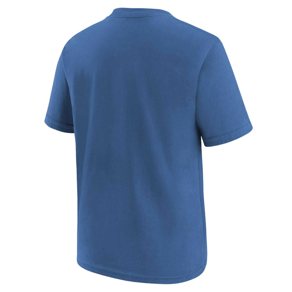 Detroit Lions Youth Logo T-Shirt - Blue T-shirts