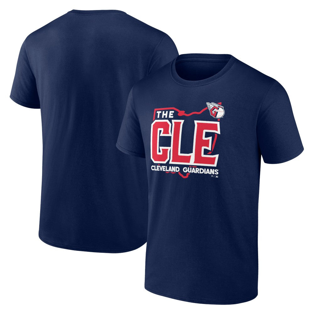 Cleveland Guardians The 216 T-Shirt - Navy T-shirts