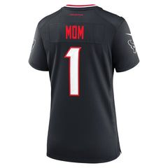 Houston Texans Women's #1 Mom Game Jersey - Navy Jerseys