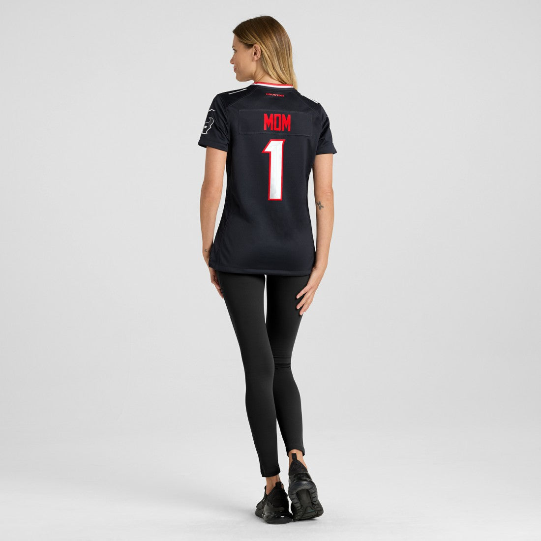 Houston Texans Women's #1 Mom Game Jersey - Navy Jerseys