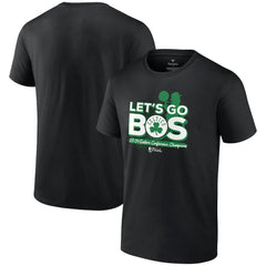 Boston Celtics 2024 Eastern Conference Champions Layup Drill T-Shirt Black - Fanatics