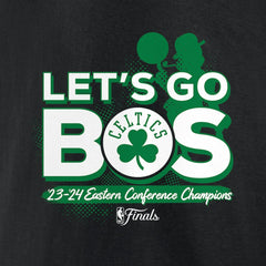 Boston Celtics 2024 Eastern Conference Champions Layup Drill T-Shirt Black - Fanatics