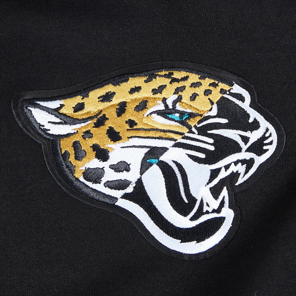 Jacksonville Jaguars Pro Standard Women's Split Logo Full-Zip Hoodie - Black Hoodies