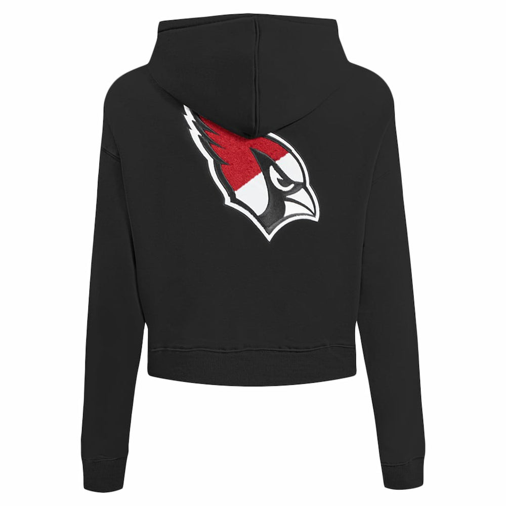 Arizona Cardinals Pro Standard Women's Split Logo Full-Zip Hoodie - Black Hoodies