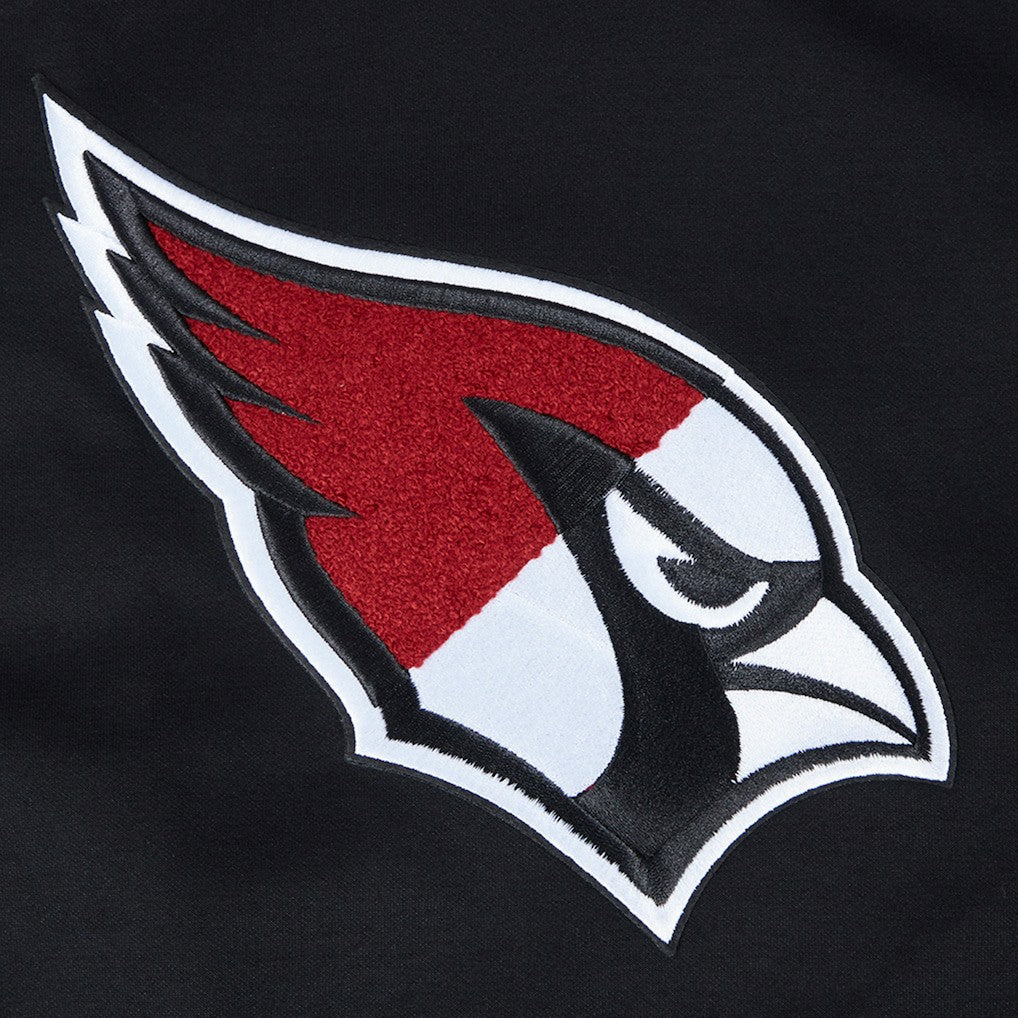 Arizona Cardinals Pro Standard Women's Split Logo Full-Zip Hoodie - Black Hoodies