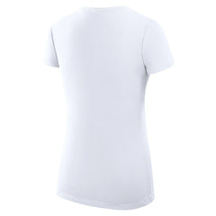 Minnesota Vikings G-III 4Her by Carl Banks Women's Super-Slim Fit Lightweight Team Logo Graphic V-Neck T-Shirt - White T-shirts