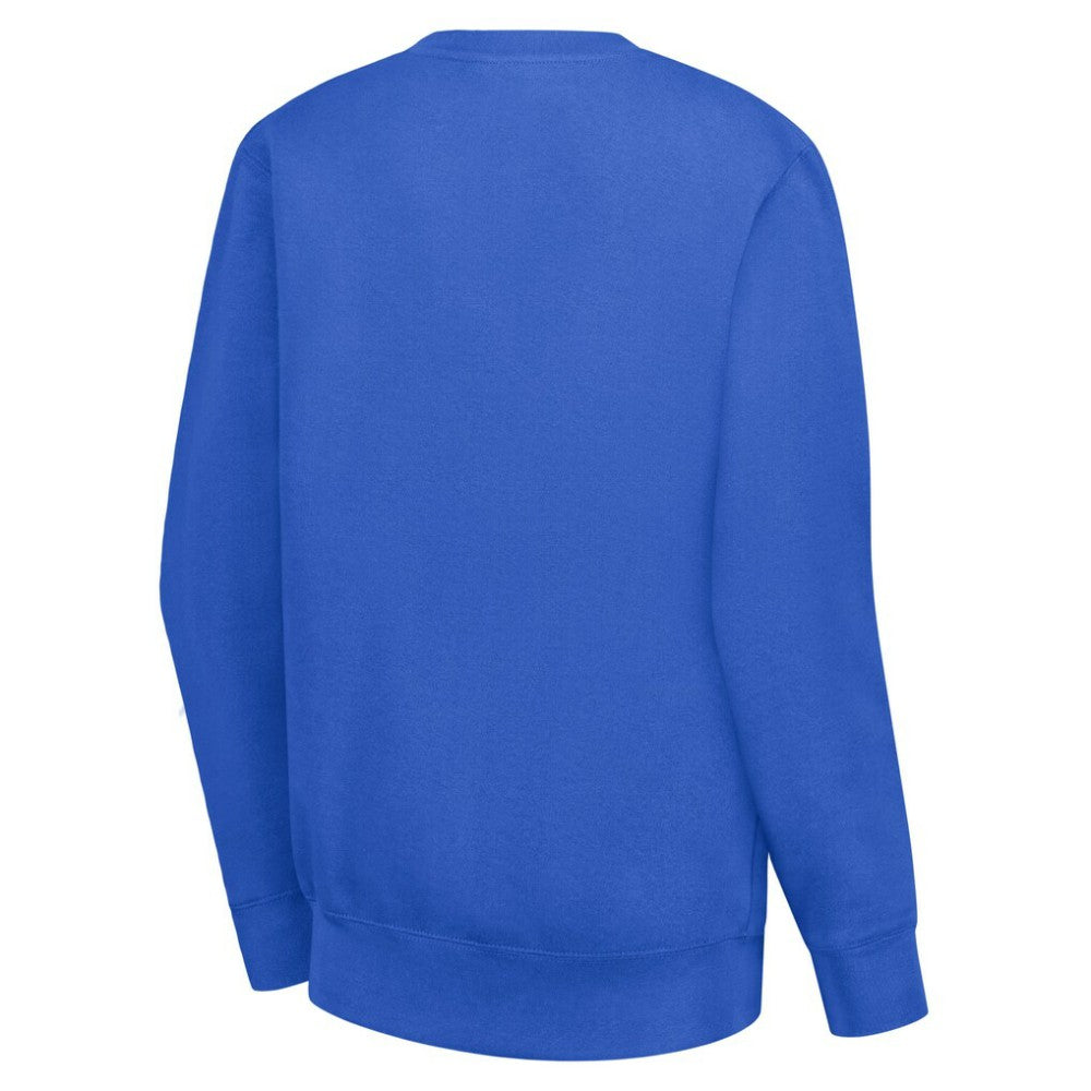 New York Rangers G-III 4Her by Carl Banks Women's Team Logo Tri-Blend Fleece Pullover Sweatshirt - Blue | US 201612716