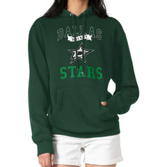 Dallas Stars G-III 4Her by Carl Banks Women's Team Logo Tri-Blend Fleece Pullover Hoodie - Olive | US 201612815