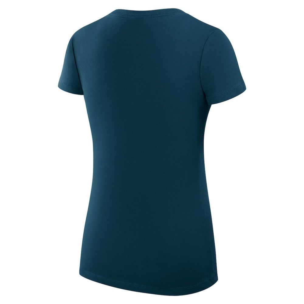 Seattle Kraken G-III 4Her by Carl Banks Women's Super-Slim Fit Lightweight Team Logo Graphic V-Neck T-Shirt - Navy | US 201612987