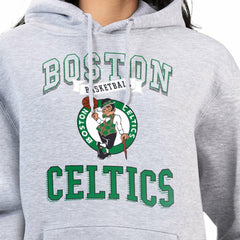 Boston Celtics G-III 4Her by Carl Banks Women's Graphic Fleece Pullover Hoodie Heather Gray outlet