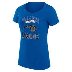 Orlando Magic G-III 4Her by Carl Banks Women's Super-Slim Fit Lightweight Team Logo T-Shirt Blue