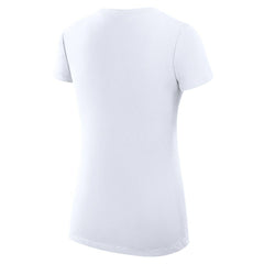 Boston Celtics G-III 4Her by Carl Banks Women's Super-Slim Fit Lightweight Team Logo V-Neck T-Shirt White