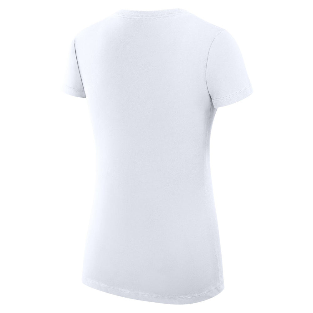 Oklahoma City Thunder G-III 4Her by Carl Banks Women's Super-Slim Fit Lightweight Team Logo V-Neck T-Shirt White outlet
