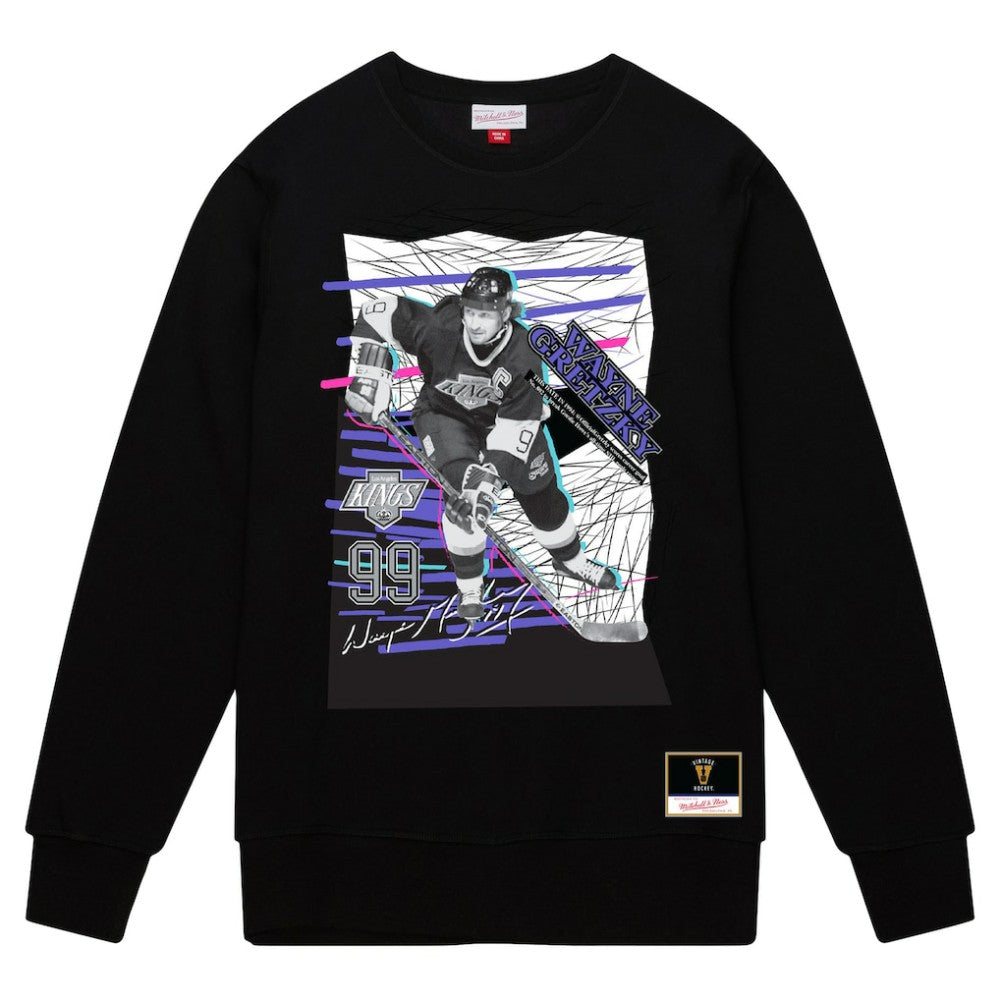 Wayne Gretzky Los Angeles Kings Mitchell & Ness Streak Pullover Sweatshirt - Black | US 201613993
