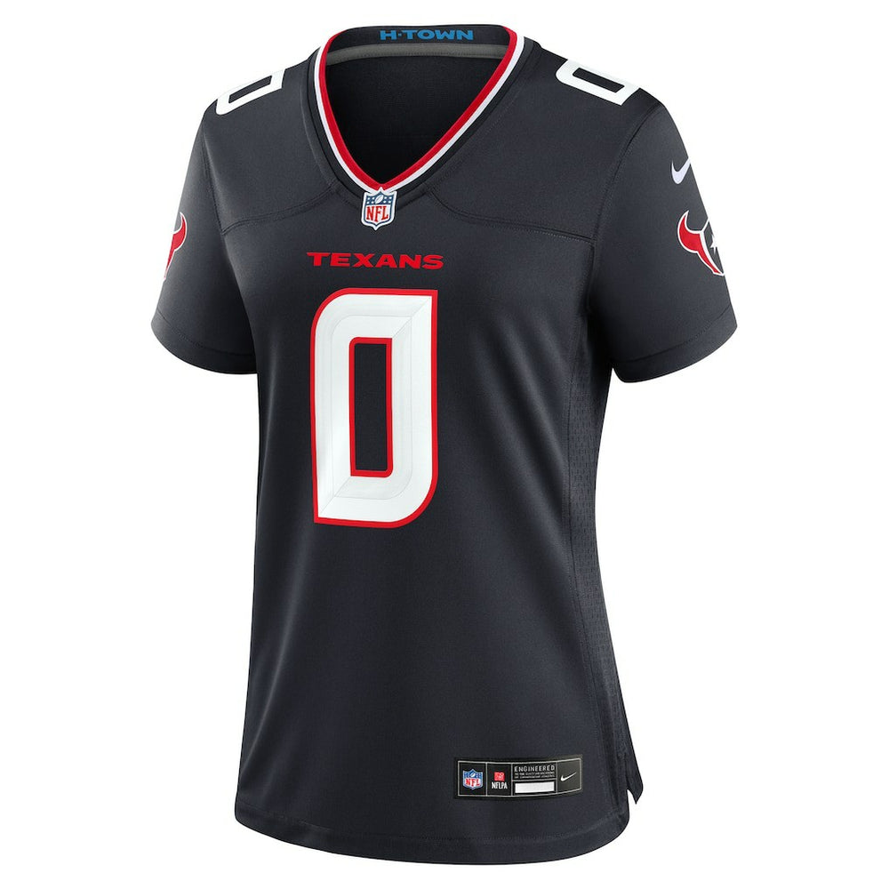 Azeez Al-Shaair Houston Texans Women's Team Game Jersey - Navy Jerseys