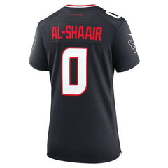 Azeez Al-Shaair Houston Texans Women's Team Game Jersey - Navy Jerseys
