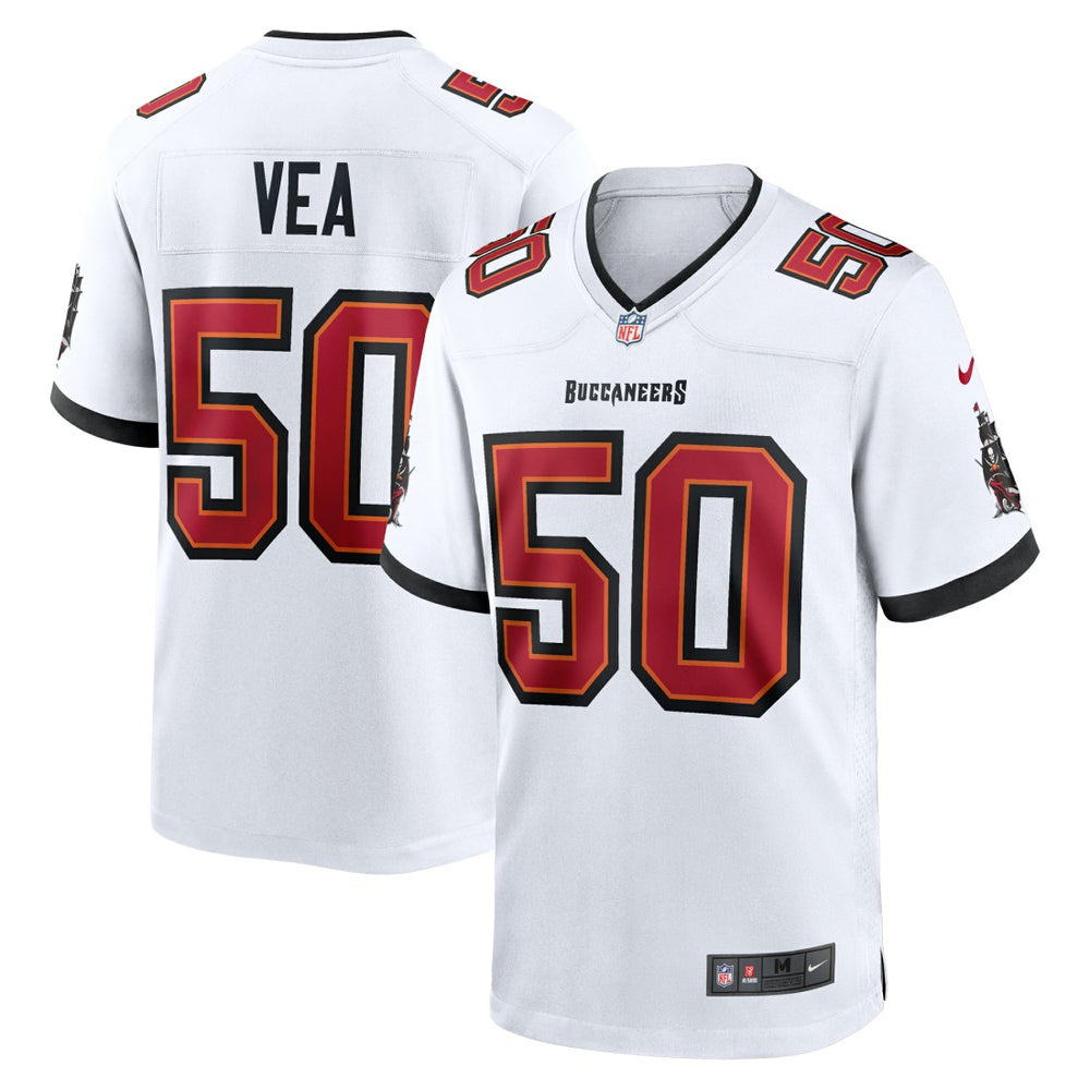 Vita Vea Tampa Bay Buccaneers White Game Jersey - White Jerseys